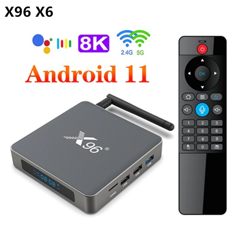 X96 X6 ȵ̵ 11 8GB  128GB RK3566  4K 2..